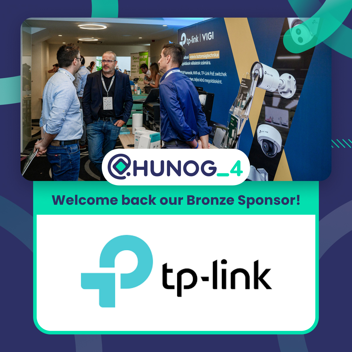 A TP-Link ismét a bronz támogatóink között!